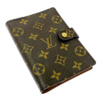 Louis Vuitton Monogram Agenda PM Notebook Cover Brown — view 2
