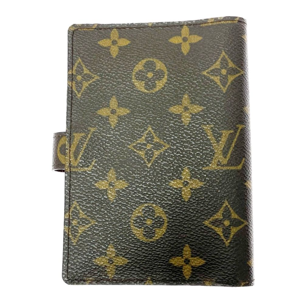 Louis Vuitton Monogram Agenda PM Notebook Cover Brown — view 4