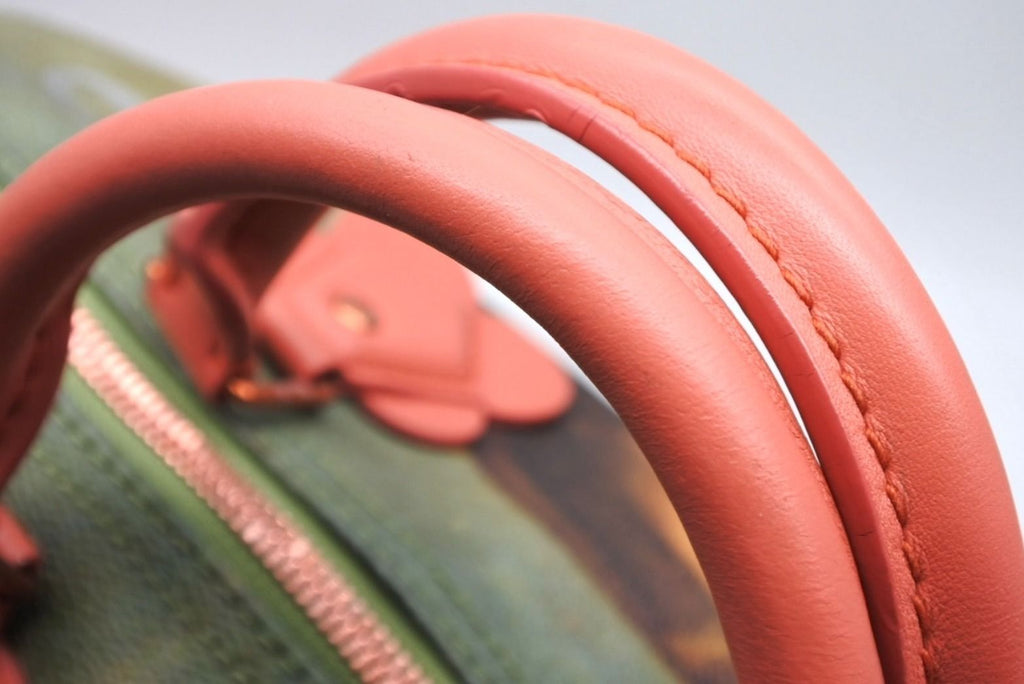 Louis Vuitton Mona Lisa Speedy 30 Boston Bag Masters Collection Pink — view 6