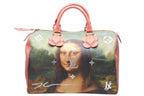Louis Vuitton Mona Lisa Speedy 30 Boston Bag Masters Collection Pink — view 2