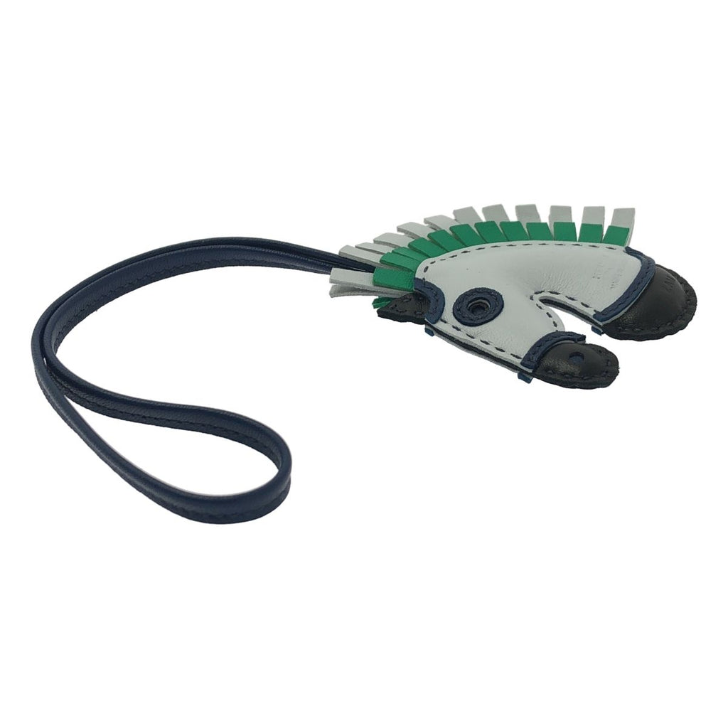 Hermes Ji Gi Kamaiyu Agneau Milo Leather Bag Charm Multicolor — view 3
