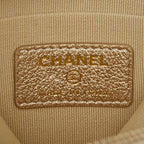Chanel CC Logo Quilted Coin Case Airpods Earrings Gold — view 6