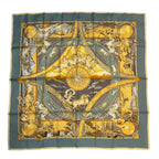 Hermes Carre 90 Scarf 100% Silk Rythmes du Monde Rhythms of the World Multicolor — view 2