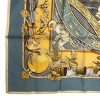Hermes Carre 90 Scarf 100% Silk Rythmes du Monde Rhythms of the World Multicolor — view 5