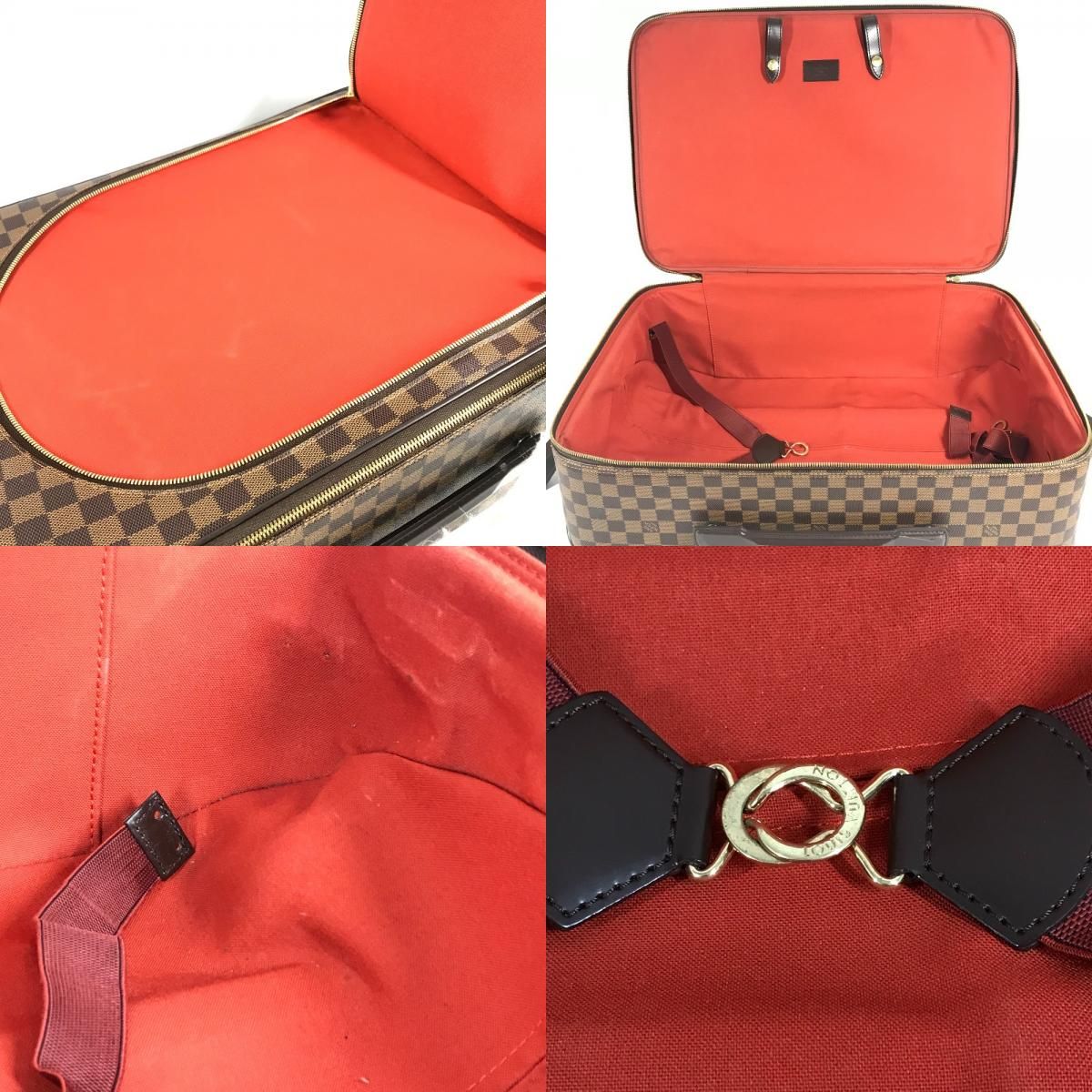 Louis Vuitton Carry Bag Vegas 55 Damier Canvas Ebene Brown — view 9