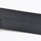 Dior Quake D Buckle Belt Black Leather Gold — view 4