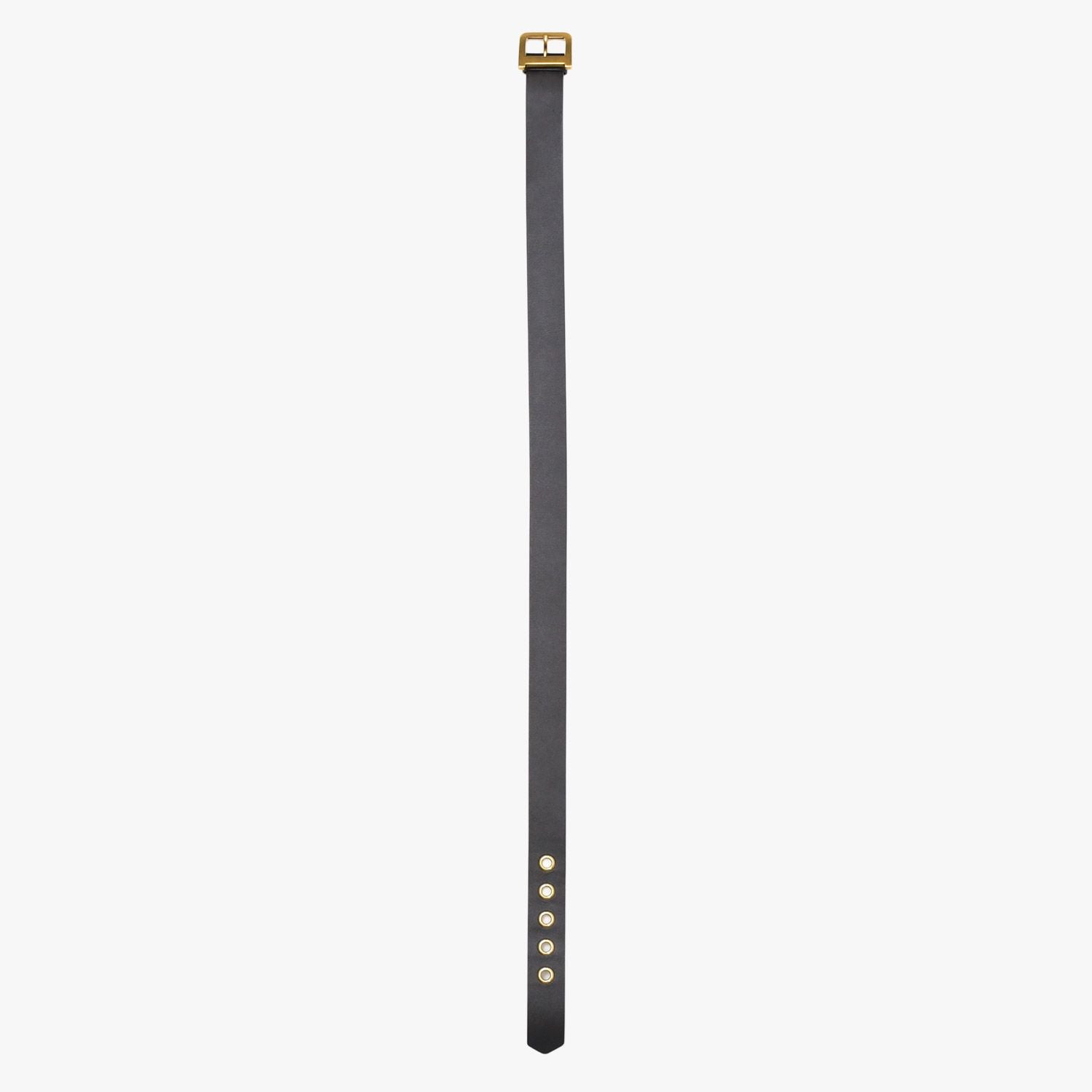 Dior Quake D Buckle Belt Black Leather Gold — view 7