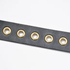 Dior Quake D Buckle Belt Black Leather Gold — view 5