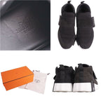 Hermes Sneakers H Car Cut Suede Dress — view 9
