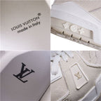 Hermes Sneakers LV Trainer Line Denim Monogram — view 9
