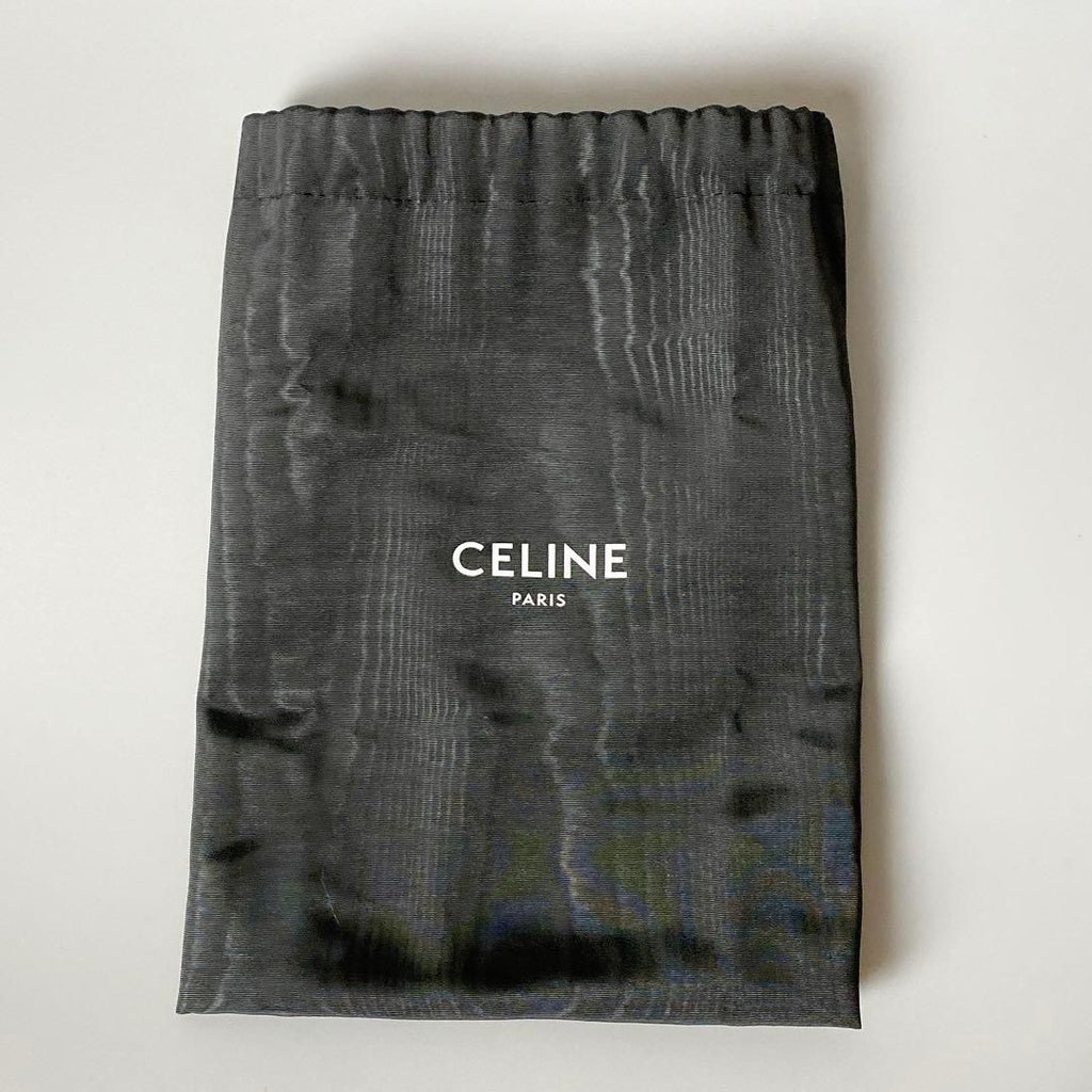 Celine Long Strap Jacquard Beige Handbag — view 9