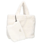 Prada Triangle Logo Tote with Pouch — view 2