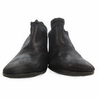 Louis Vuitton Mule High Heel Sandals Leather Square Toe 38 Black — view 5
