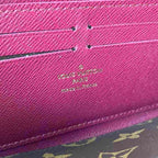Louis Vuitton Portefeuille Clemence Long Wallet — view 8