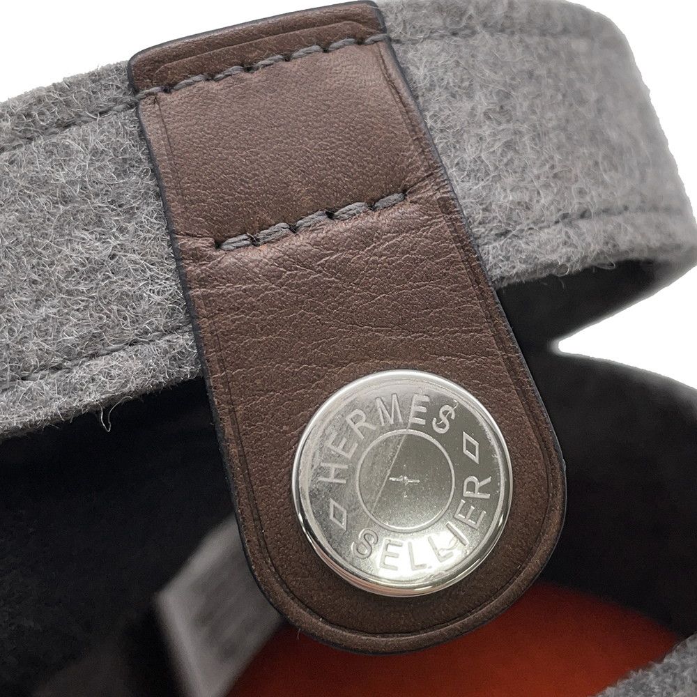 Hermes Box Sugar Felt Case — view 5