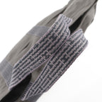 Hermes Her Line GM Nylon Canvas Gray Tote — view 5