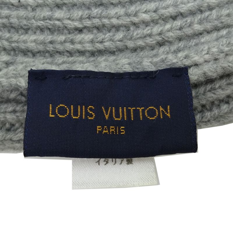 Louis Vuitton Knit Cap Cashmere Gray — view 6