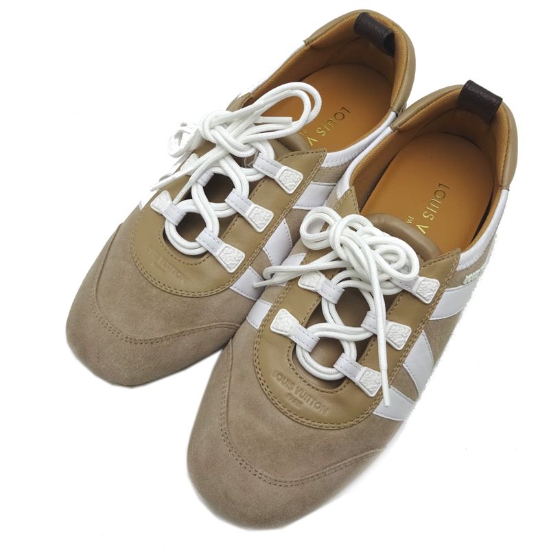 Louis Vuitton Sneakers Leather Suede — view 5