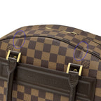 Louis Vuitton Bag Damier Handbag Canvas Norita Ebene — view 9