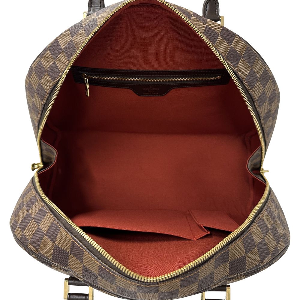 Louis Vuitton Bag Damier Handbag Canvas Norita Ebene — view 5