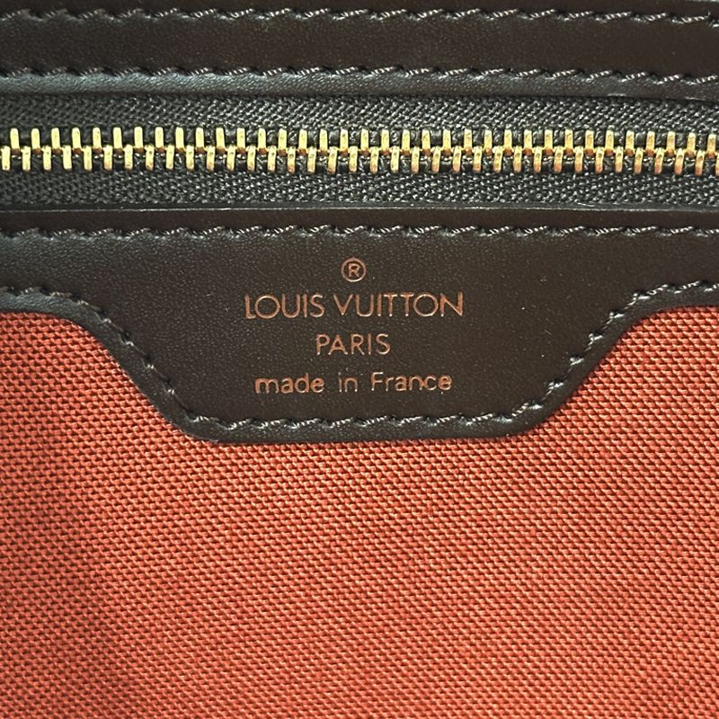 Louis Vuitton Bag Damier Handbag Canvas Norita Ebene — view 6