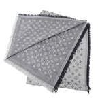 Louis Vuitton Shawl Cotton Monogram Essential Gray — view 2