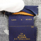 Louis Vuitton Shawl Cotton Monogram Essential Gray — view 6