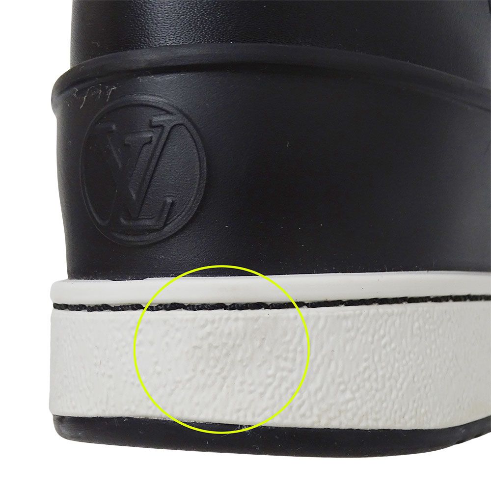 Louis Vuitton Boots Nylon Polar Line Short Black 36 — view 9