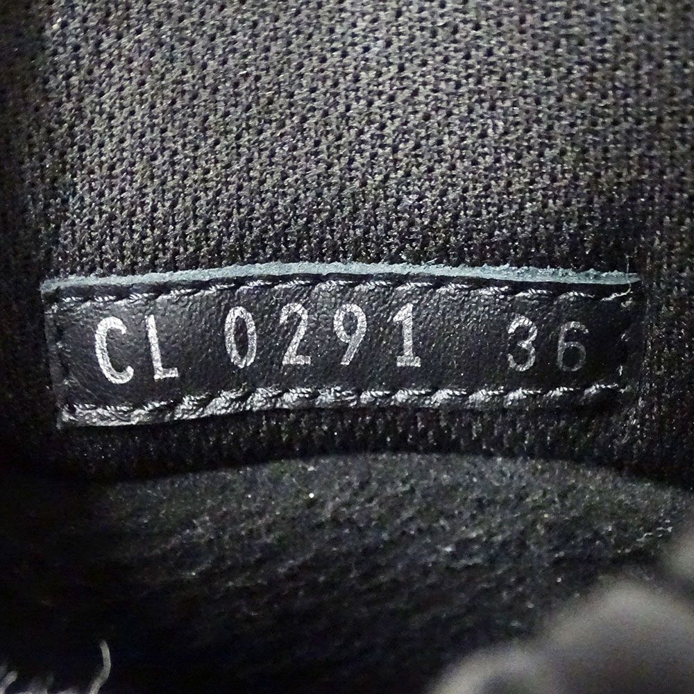 Louis Vuitton Boots Nylon Polar Line Short Black 36 — view 8