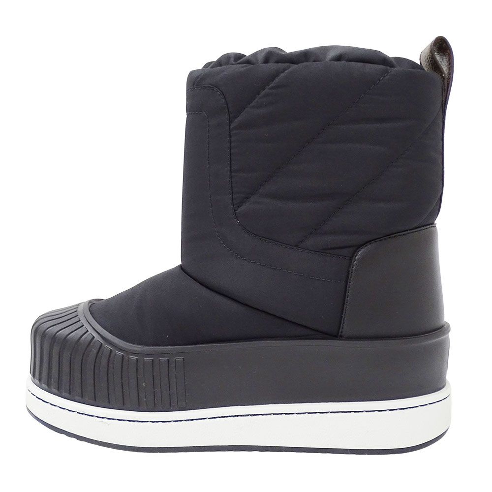 Louis Vuitton Boots Nylon Polar Line Short Black 36 — view 6