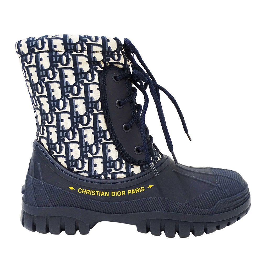 Dior Boots Trotter Nylon Navy 37 5 — view 4