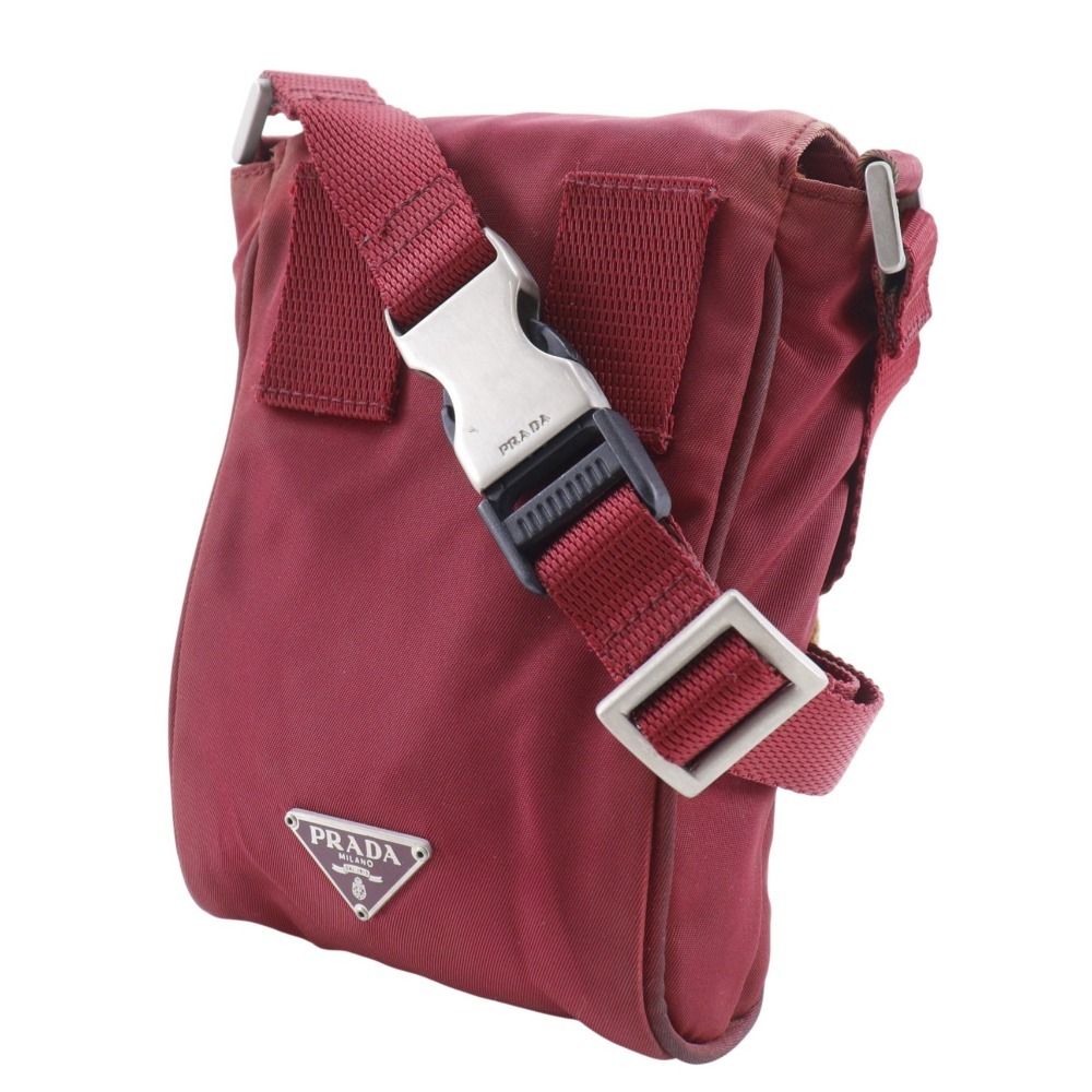 Prada 2-Way Waist Bag Nylon Cerise Red — view 2
