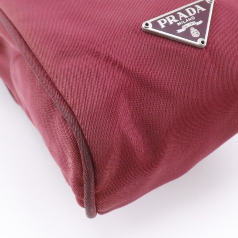 Prada 2-Way Waist Bag Nylon Cerise Red — view 4