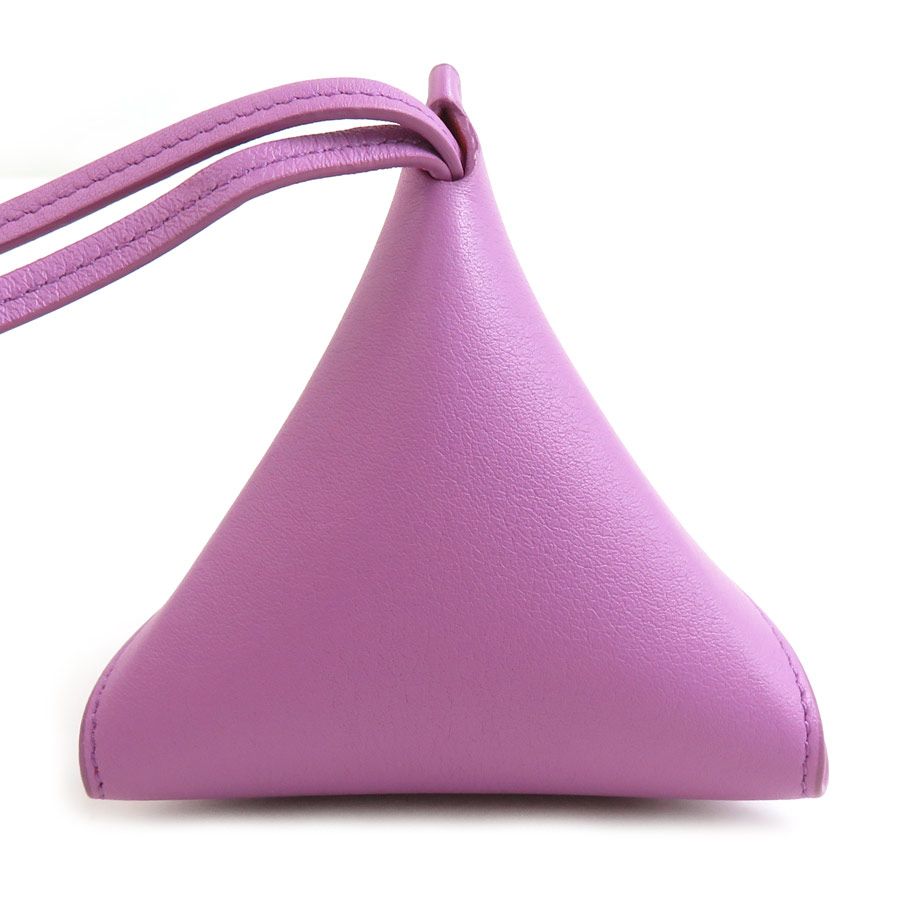 Loewe Pouch Leather Purple — view 2