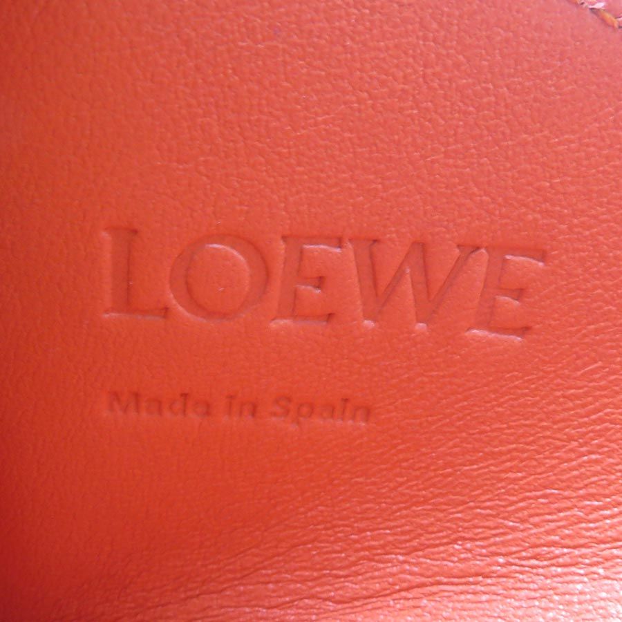 Loewe Pouch Leather Purple — view 7