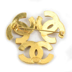 Chanel Brooch Triple CC Logo — view 6