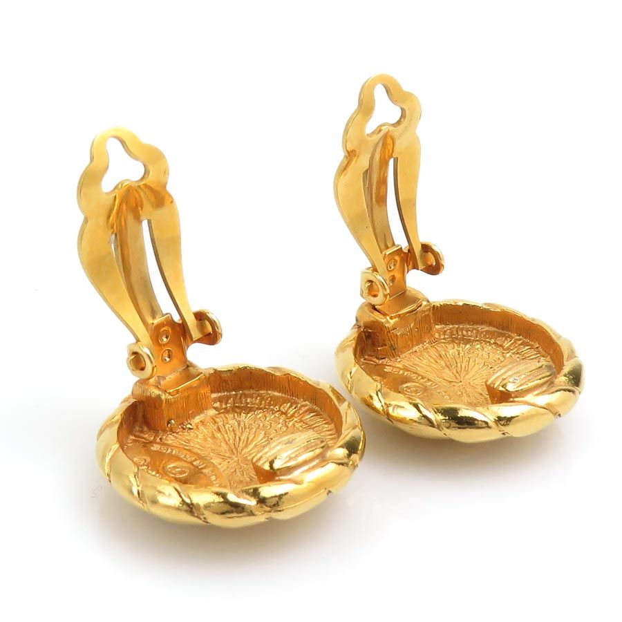 Chanel Earrings CC Logo — view 7