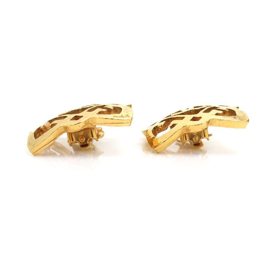 Chanel Earrings CC Logo — view 5