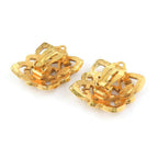 Chanel Earrings CC Logo — view 4