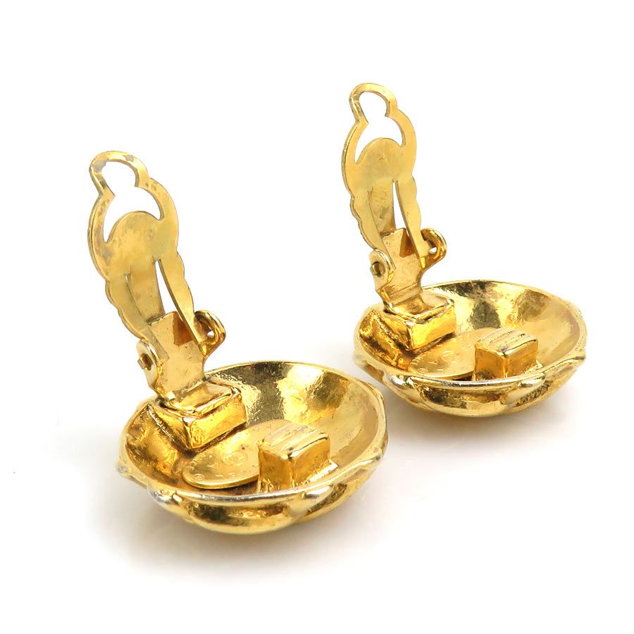 Chanel Earrings CC Logo — view 7