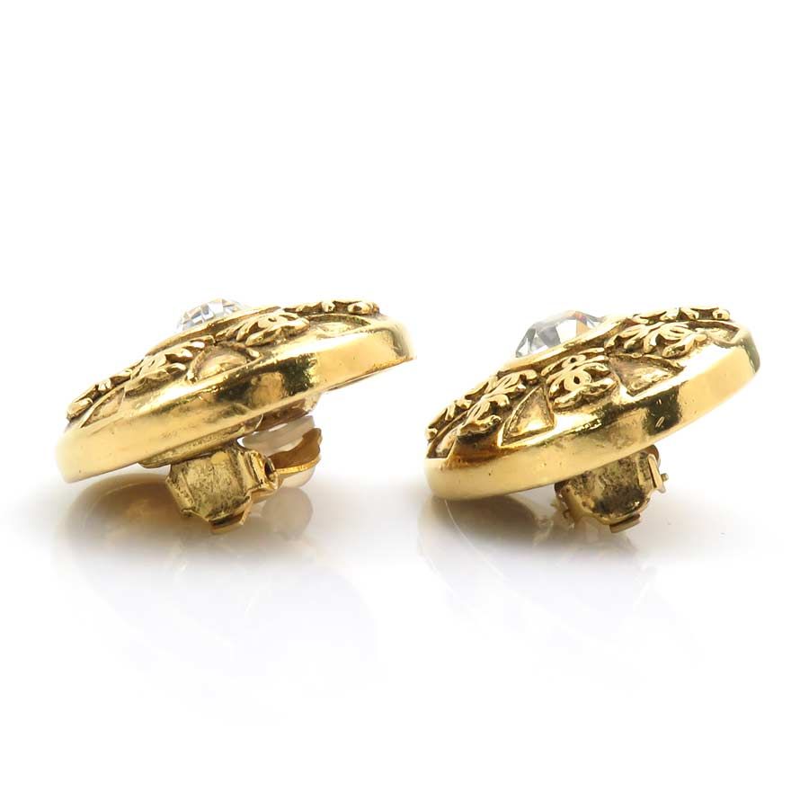 Chanel Earrings CC Logo — view 5