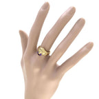 Gucci Lion Head Ring Amethyst — view 8