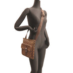 Louis Vuitton Shoulder Bag Brown M — view 8
