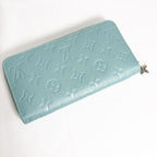 Louis Vuitton Wallet Zip Around Azur Frost Monogram — view 2