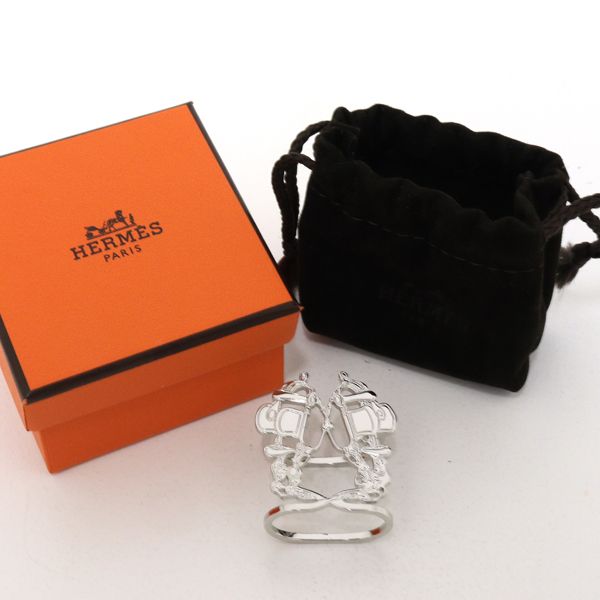 Hermes Scarf Ring Bride de Gala S Rank — view 2