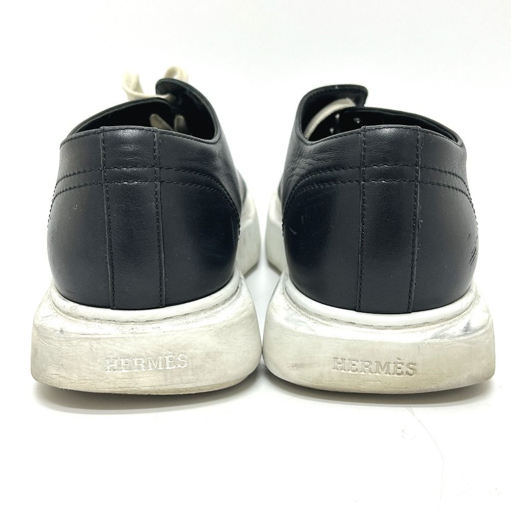 Hermes Sneakers Casual Dabi Hull Leather Black — view 4