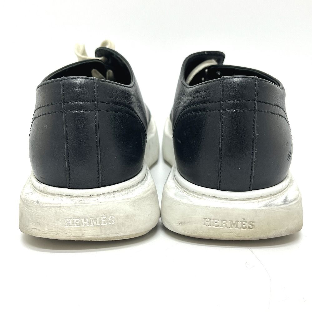 Hermes Sneakers Casual Dabi Hull Leather Black — view 5