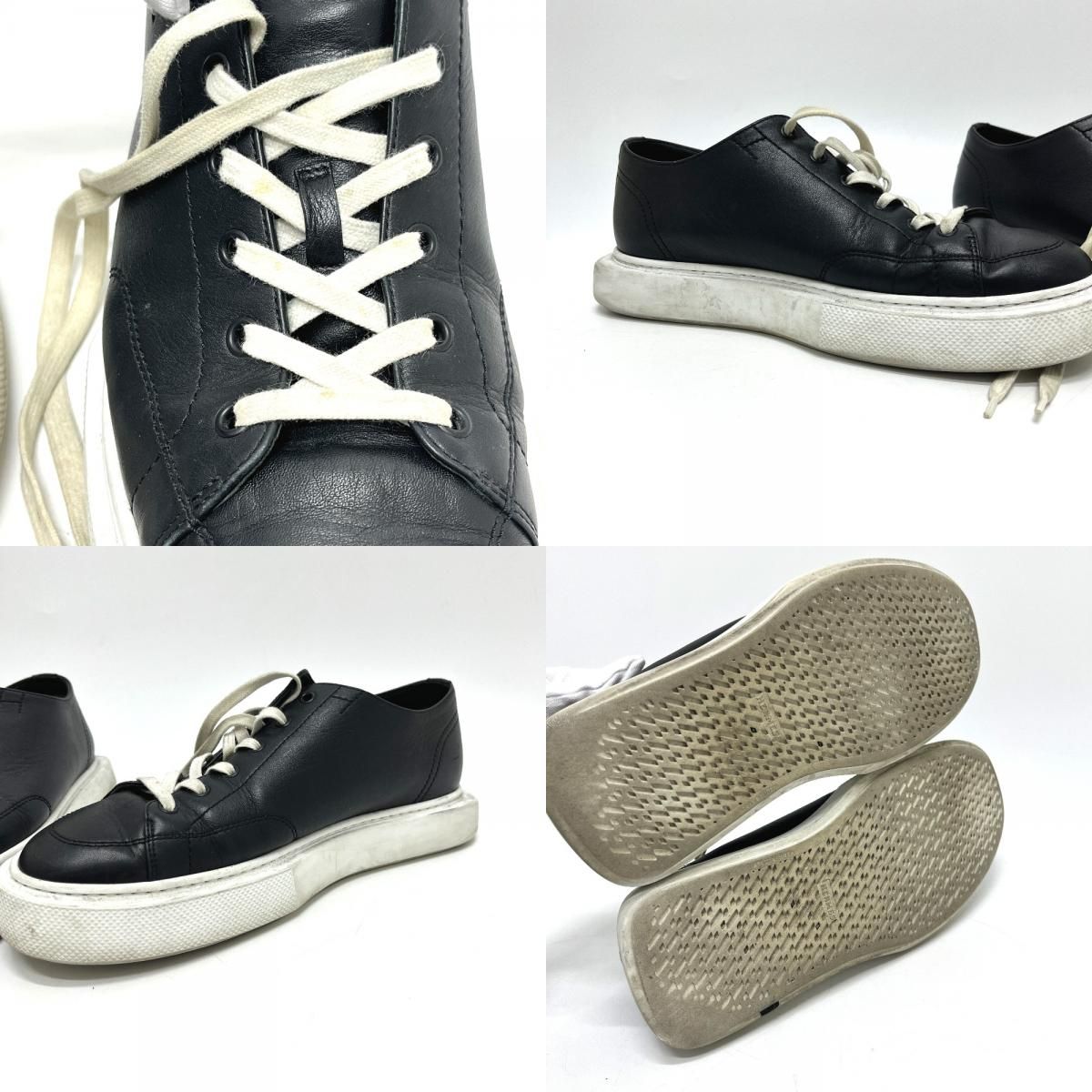 Hermes Sneakers Casual Dabi Hull Leather Black — view 9