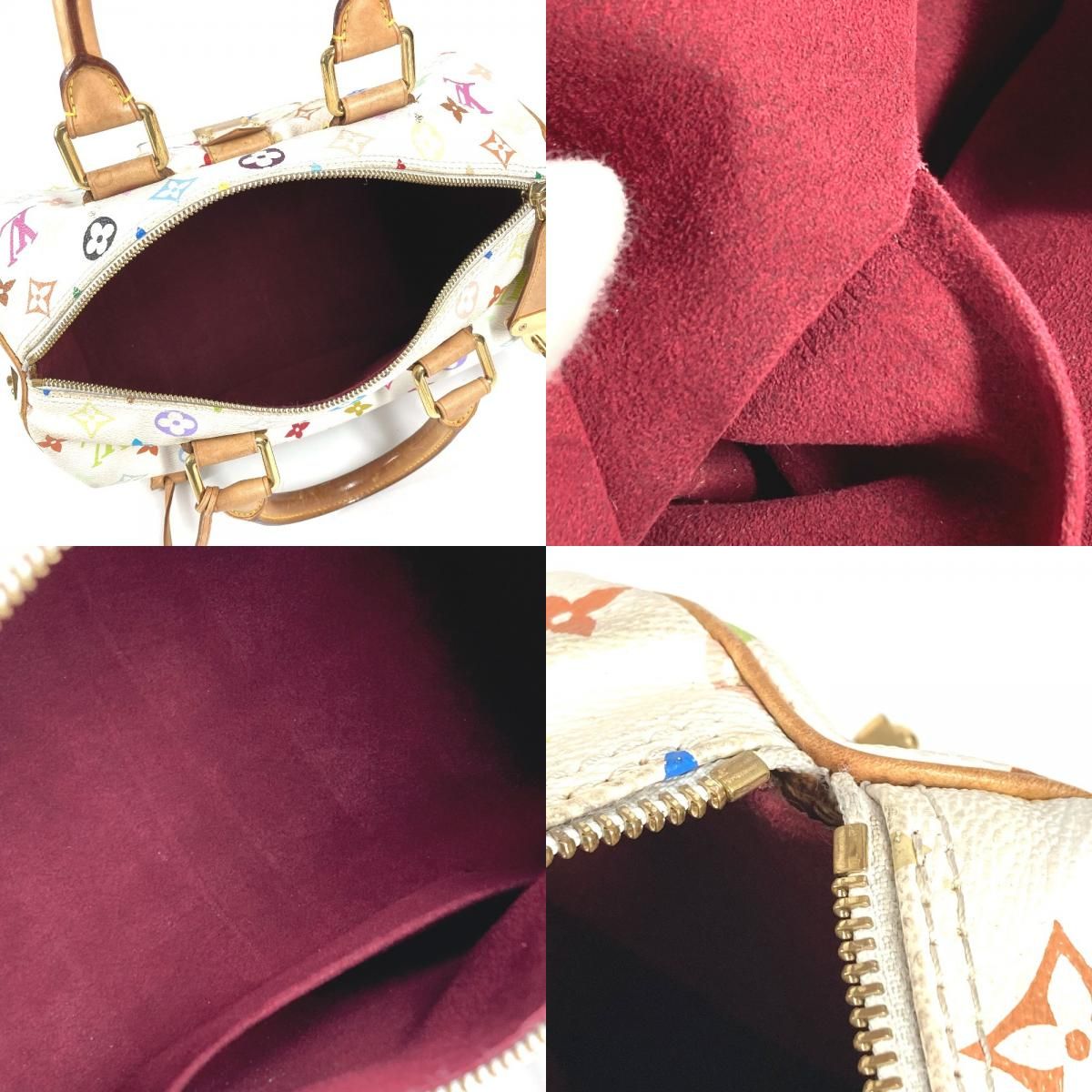 Louis Vuitton Handbag Speedy 30 Monogram Multicolor Canvas — view 8