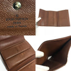 Louis Vuitton Trifold Wallet Porte Tresor Loue Tuy Papier Monogram — view 8